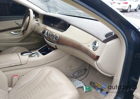 2015 Mercedes-Benz S 550 4Matic из США, поврежденный, VIN WDDUG8FB0FA107255